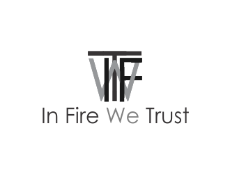 In Fire We Trust logo design by giphone