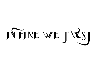 In Fire We Trust logo design by JessicaLopes