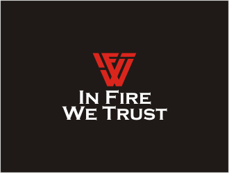 In Fire We Trust logo design by bunda_shaquilla