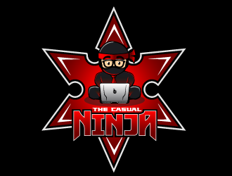 The Casual Ninja logo design by firstmove