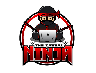 The Casual Ninja logo design by firstmove