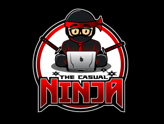 The Casual Ninja logo design by firstmove