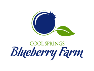 Cool Springs Blueberry Farm logo design by JessicaLopes