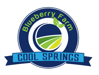 Cool Springs Blueberry Farm logo design by tec343