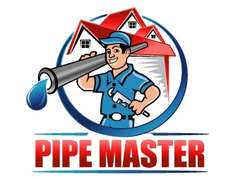 Pipe Master logo design by PMG