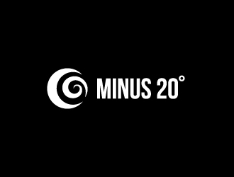 Minus 20° logo design by fillintheblack