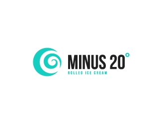 Minus 20° logo design by fillintheblack
