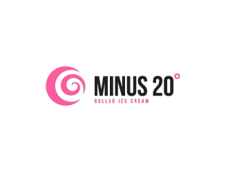 Minus 20° logo design by fillintheblack