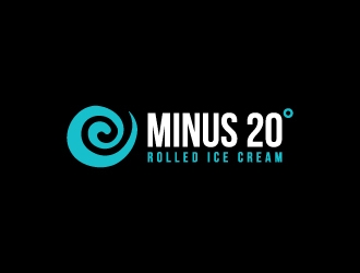 Minus 20° logo design by fillintheblack