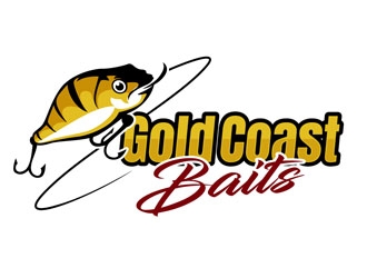 Gold Coast Baits logo design by DreamLogoDesign