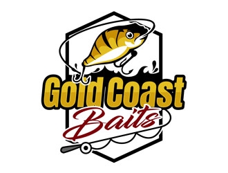 Gold Coast Baits logo design by DreamLogoDesign