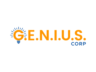 G.E.N.I.U.S. Corp logo design by lexipej
