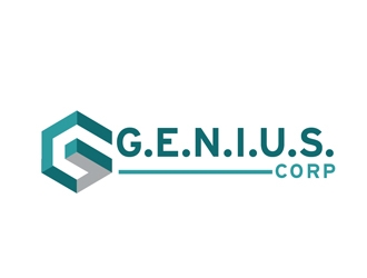 G.E.N.I.U.S. Corp logo design by Roma
