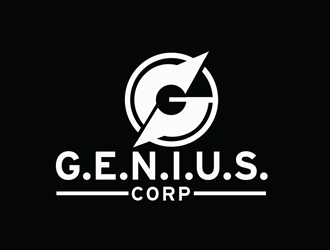 G.E.N.I.U.S. Corp logo design by Roma