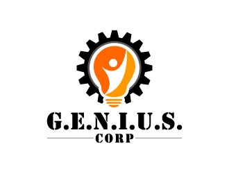 G.E.N.I.U.S. Corp logo design by J0s3Ph
