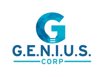 G.E.N.I.U.S. Corp logo design by Roma