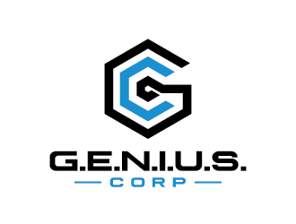 G.E.N.I.U.S. Corp logo design by AthenaDesigns