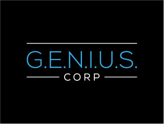 G.E.N.I.U.S. Corp logo design by cintoko