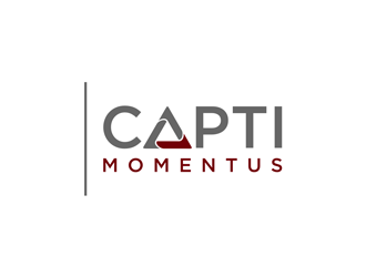 Capti Momentus logo design by alby