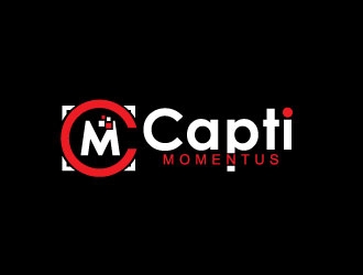 Capti Momentus logo design by bezalel