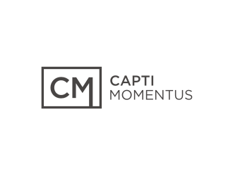 Capti Momentus logo design by Asani Chie