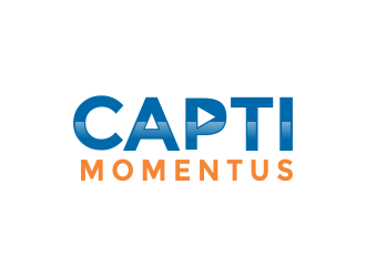 Capti Momentus logo design by Girly