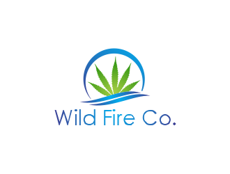 Wild Fire Co. logo design by giphone