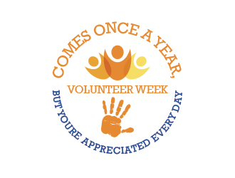 Volunteer Week Comes Once A Year, but Youre Appreciated Every Day logo design by czars