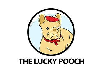 The lucky pooch logo design by 69degrees