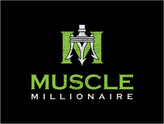 Muscle Millionaire logo design by Girly