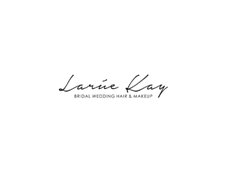 Larúe Kay Bridal Wedding Hair & Makeup or Larúe Kay Bridal  logo design by johana