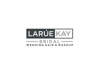 Larúe Kay Bridal Wedding Hair & Makeup or Larúe Kay Bridal  logo design by bricton