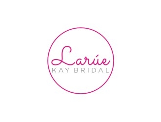 Larúe Kay Bridal Wedding Hair & Makeup or Larúe Kay Bridal  logo design by bricton
