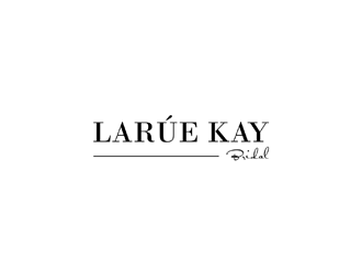 Larúe Kay Bridal Wedding Hair & Makeup or Larúe Kay Bridal  logo design by ndaru