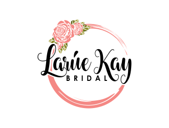 Larúe Kay Bridal Wedding Hair & Makeup or Larúe Kay Bridal  logo design by Girly