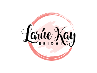 Larúe Kay Bridal Wedding Hair & Makeup or Larúe Kay Bridal  logo design by Girly