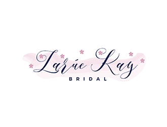 Larúe Kay Bridal Wedding Hair & Makeup or Larúe Kay Bridal  logo design by wonderland