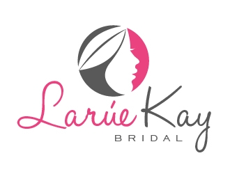 Larúe Kay Bridal Wedding Hair & Makeup or Larúe Kay Bridal  logo design by shravya
