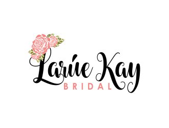 Larúe Kay Bridal Wedding Hair & Makeup or Larúe Kay Bridal  logo design by Girly