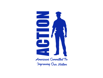 ACTION - Americans Committed To Improving Our Nation logo design by Girly