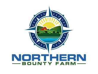 Northern Bounty Farm logo design by nikkl