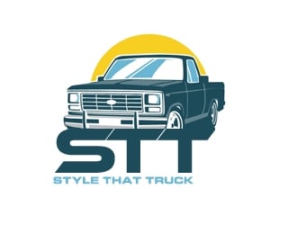 Style That Truck logo design by samueljho