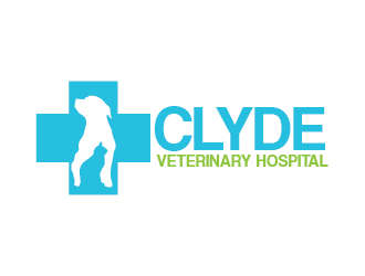 Clyde Veterinary Hospital logo design by czars