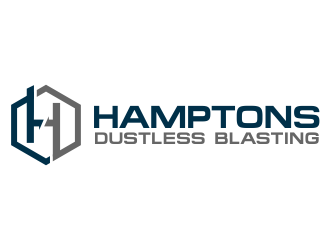 Hamptons Dustless Blasting logo design by kopipanas