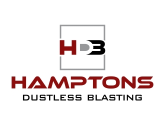 Hamptons Dustless Blasting logo design by cikiyunn