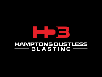 Hamptons Dustless Blasting logo design by afra_art
