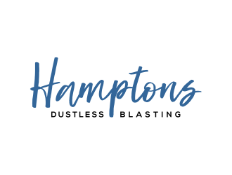 Hamptons Dustless Blasting logo design by cintoko