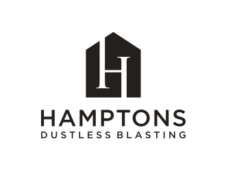 Hamptons Dustless Blasting logo design by superiors