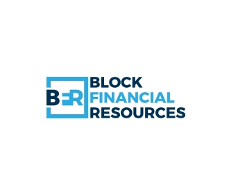 Block Financial Resources (BFR) logo design by MarkindDesign