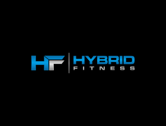 Hybrid Fitness logo design by ammad
